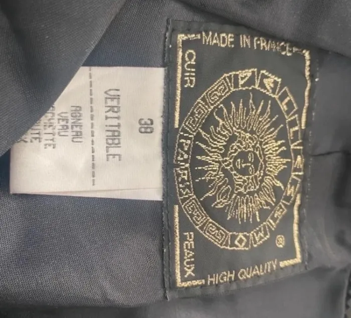 Short taille haute en cuir taille 34 - photo numéro 8