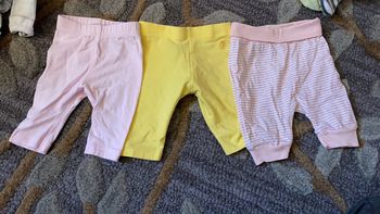 Lot de 3  Legging fille 3 mois