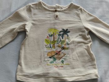 T-shirt manches longues Verbaudet taille 18 mois