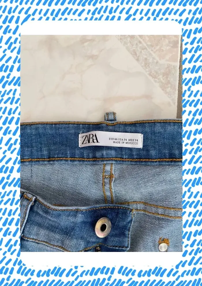 Jean Zara 44 bleu - photo numéro 5
