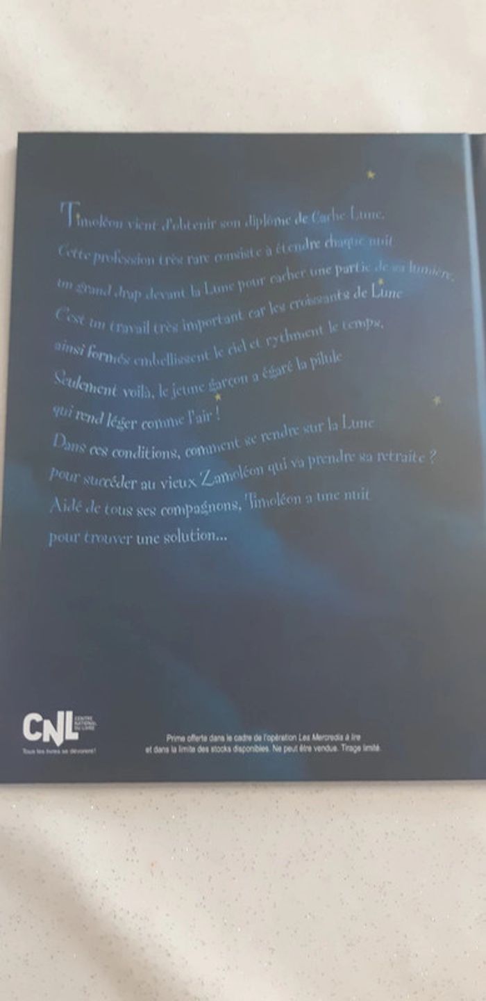 Livre mercredis à lire mcdo Cache lune - photo numéro 2