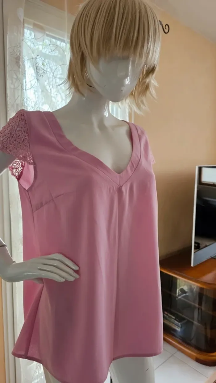 Blouse rose Sheilay - photo numéro 4