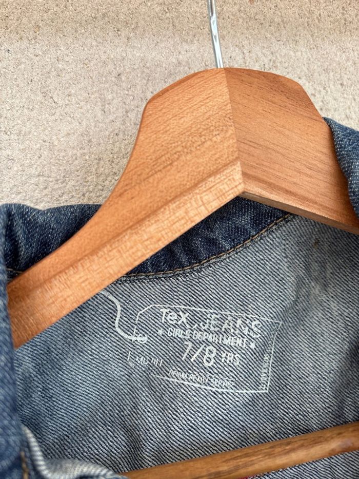 Veste en jean boutons pression - photo numéro 6
