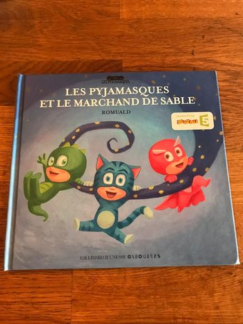 Livre Pyjamasque Numéro 9 Les pyjamasques et le marchand de sable