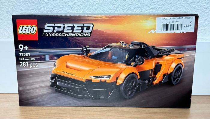 LEGO 77257 Speed Champions - McLaren W1. Neuf, boîte scellée.