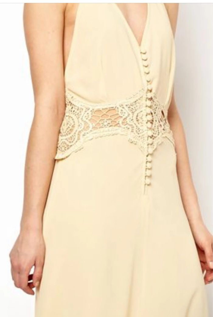 Robe de soirée longue écru taille XS Jarlo - photo numéro 3