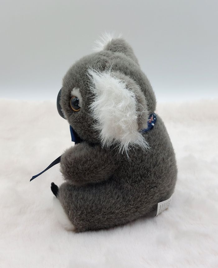 Petite peluche doudou koala gris blanc Australie Ascool 16 cm - photo numéro 6