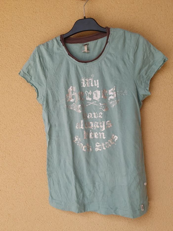 T-shirt RWD en coton. Taille L.