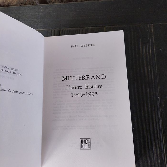 Miterrand l'autre histoire de 1945-1995 à 3,50 euros - photo numéro 4