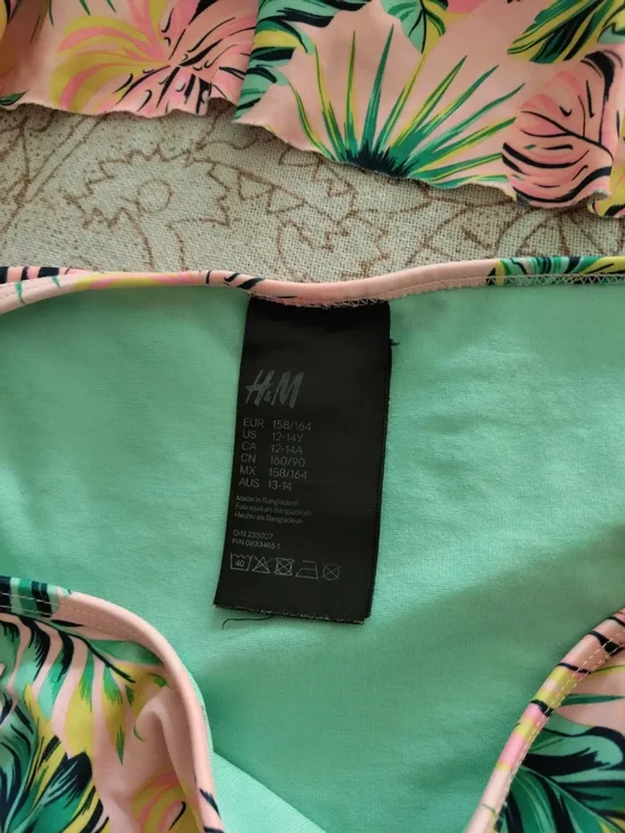 Maillot de bain 2 pièces 12/14 ans - photo numéro 2