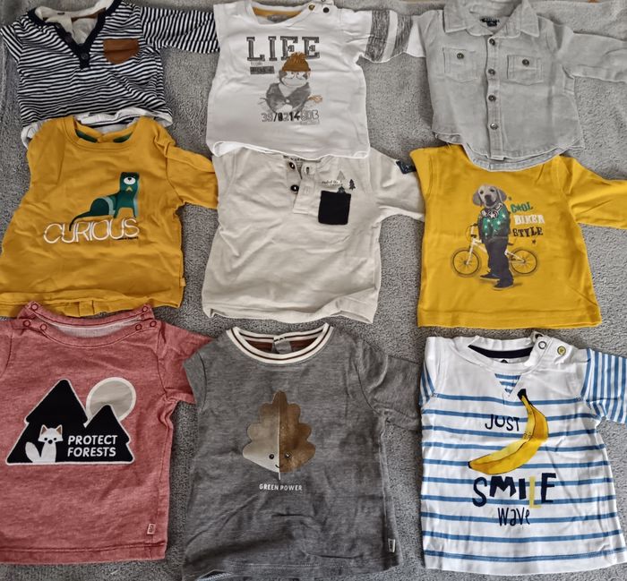 Lot vêtement garçon 3 mois 33 pièces - photo numéro 2