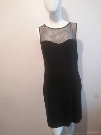 petites robe noire camaieu noir taille L