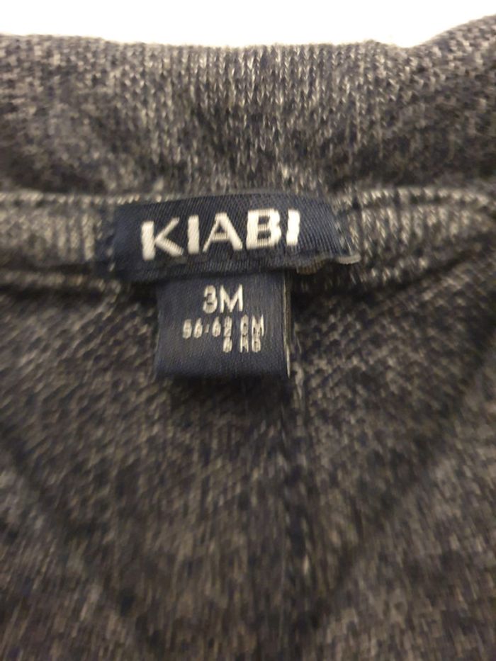 Veste de cérémonie Kiabi 3 mois 56-62 cm en coton - photo numéro 5