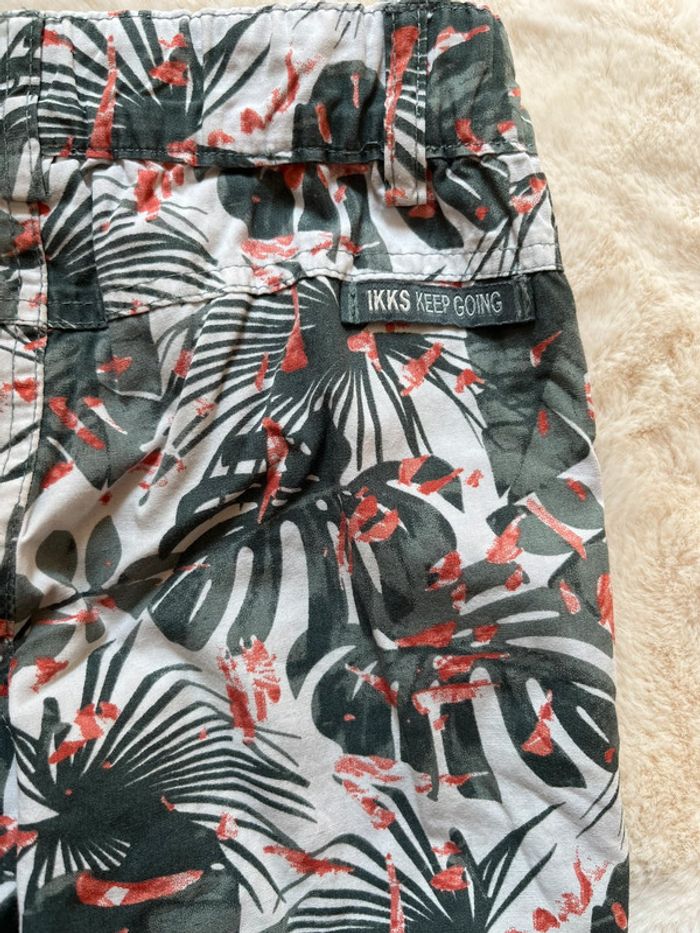 Short réversible kaki Ikks - taille 2 ans - photo numéro 3