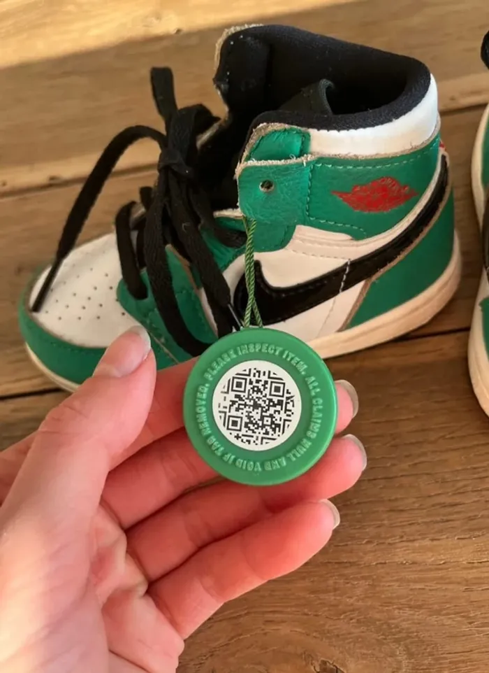 Jordan 1 Rétro High Lucky vertes - photo numéro 7