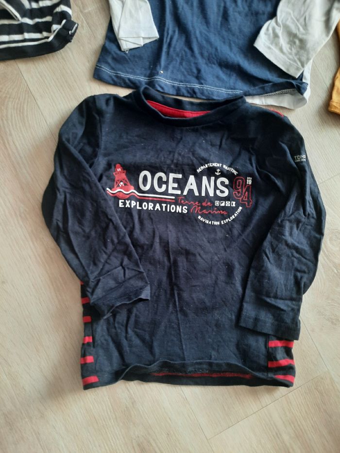 Lot de 10 t-shirts manches longues neufs - photo numéro 2