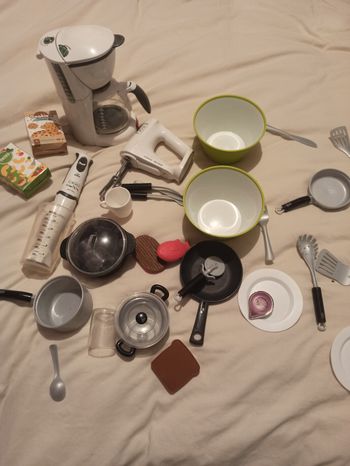 Dinette petit électroménager Braun jouet