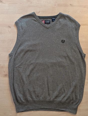 Pull Fin Sans Manche Chaps (Ralph Lauren) Taille L/G