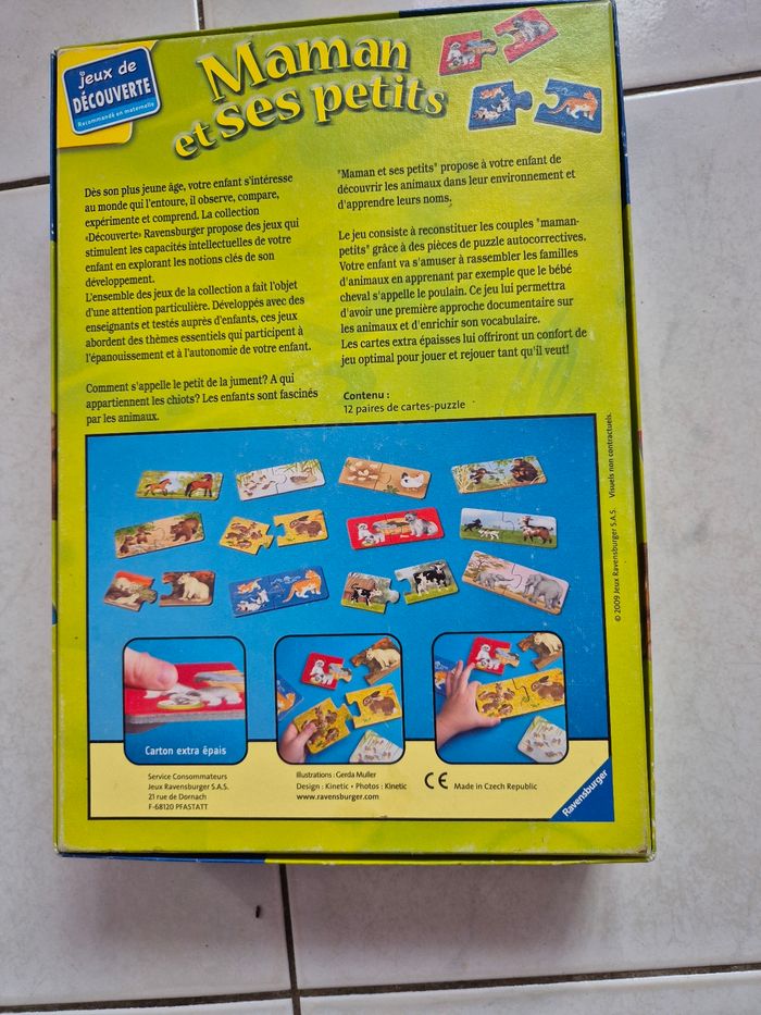 Jeux  de decouverte maman et ses petits - photo numéro 2