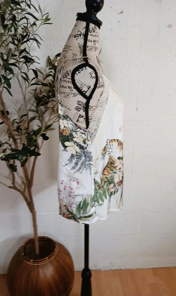 🌿 Débardeur fluide à bretelles réglables – Taille S - photo numéro 4