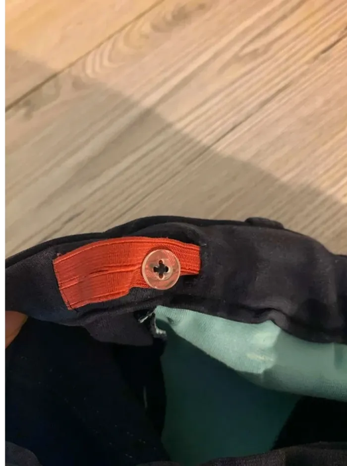 Pantalon  d’équitation Fouganza  12  Ans,  Turquoise et  Bleu Marine - photo numéro 5