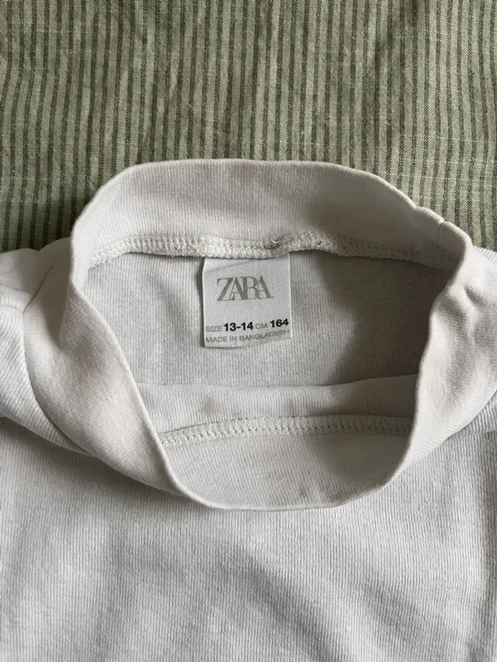 T shirt blanc Zara - photo numéro 3