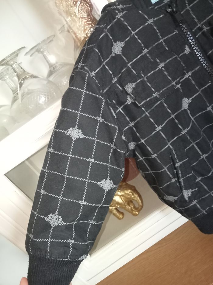 Blouson/ veste mi saison doublé bebe garçon taille 12 mois excellent état - photo numéro 5