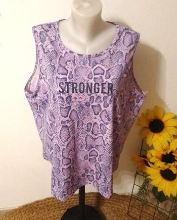 Débardeur de sport taille 3XL - moove& fit - polyester et élastane