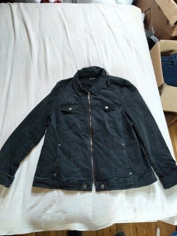 Veste en jean rétro Dreamstar noir Taille M-L