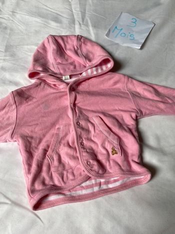 Veste fille taille 3 mois