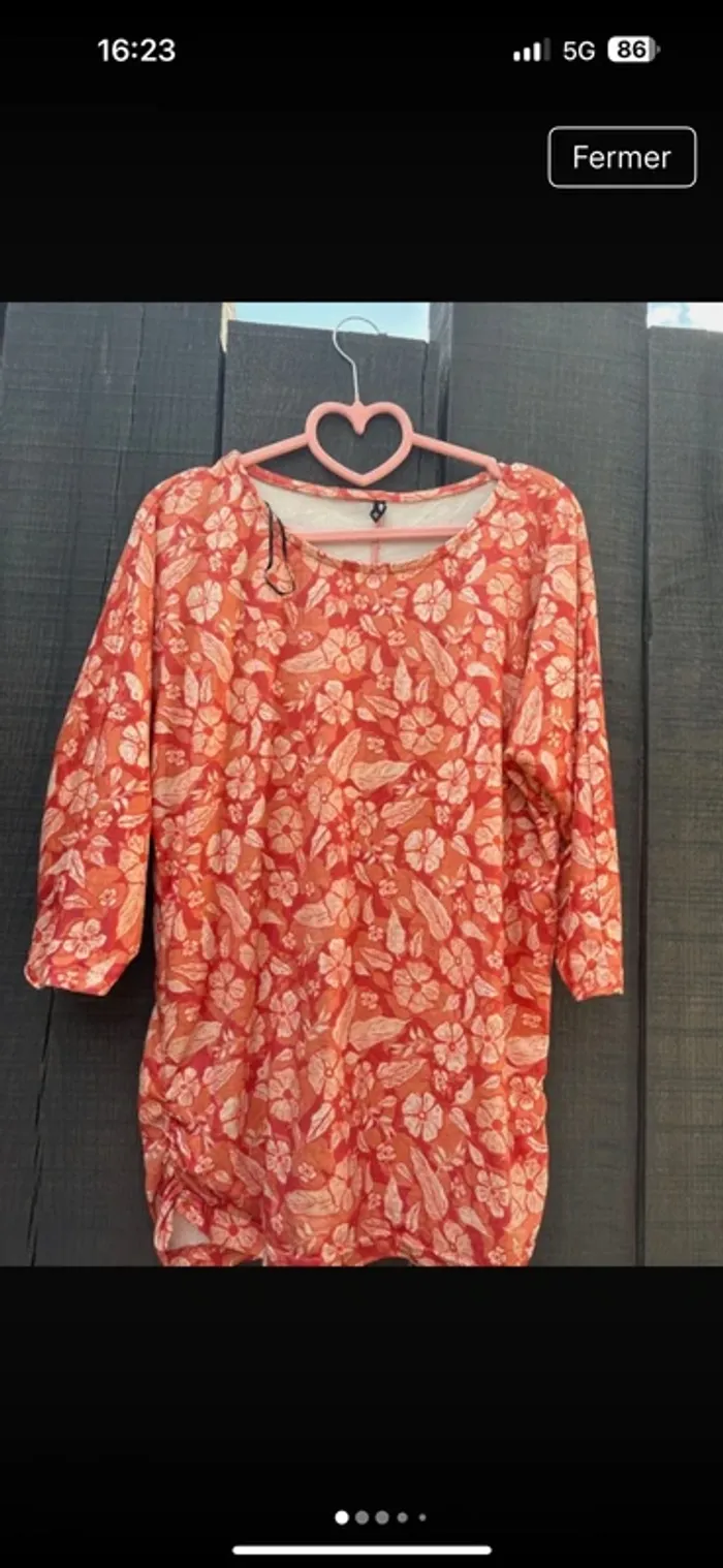 Blouse t M/L fluide manches originales - photo numéro 5