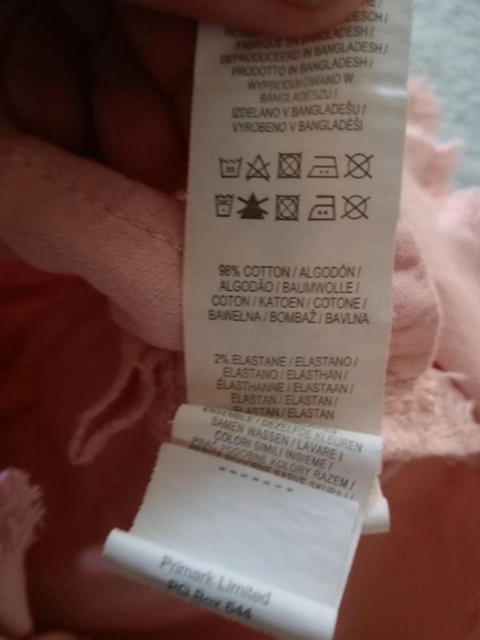 Combishort 12-18 mois rose tendre c48 - photo numéro 8