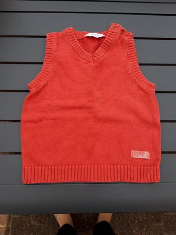 Pull sans manche 3 ans