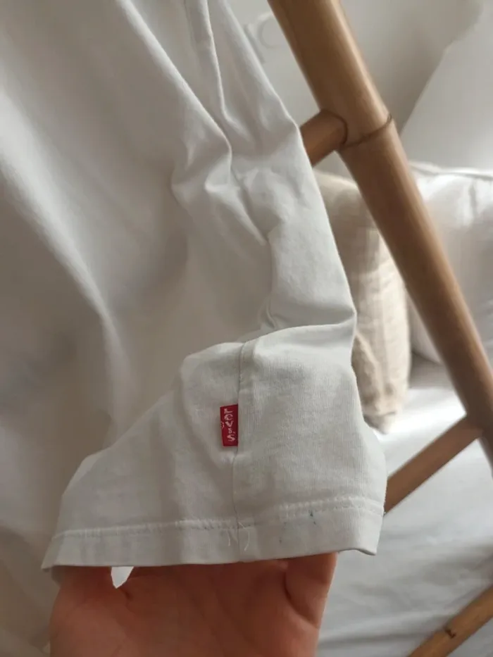T-shirt blanc Levi's taille L - photo numéro 4