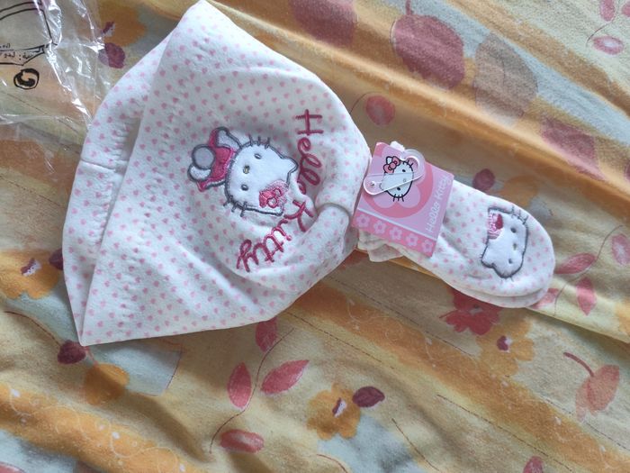 Ensemble bonnet gant bébé neuf - photo numéro 2