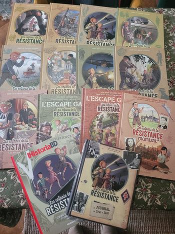 Les enfants de la resitance saga au complet 14 tomes 