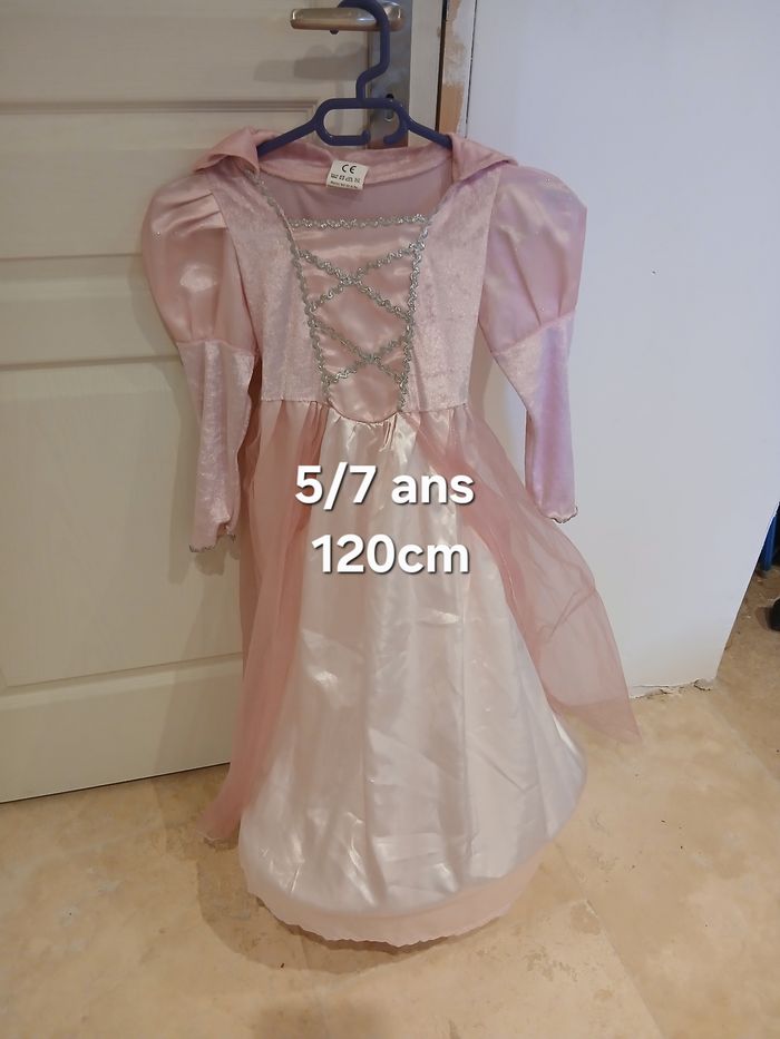 Robe déguisement princesse 5/7a