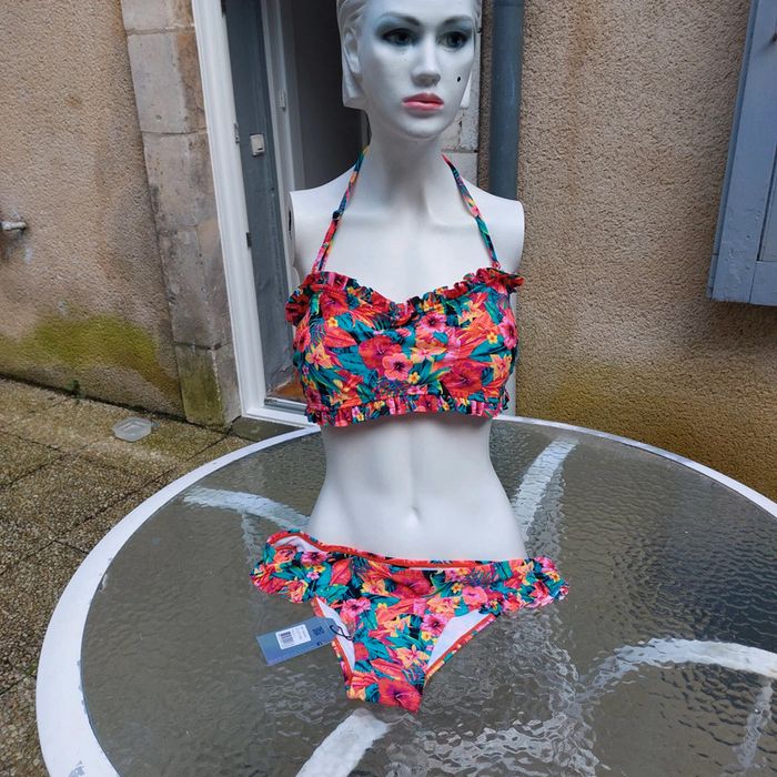 Maillot de bains 3 pièces taille L - photo numéro 3