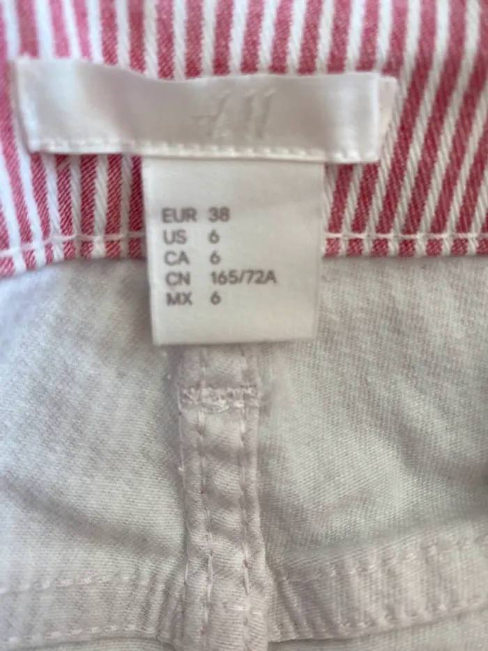 Short fine rayures taille basse - photo numéro 4