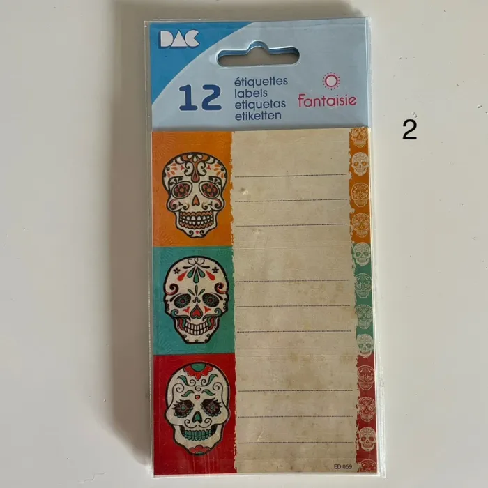 Stickers cahier fournitures - photo numéro 3