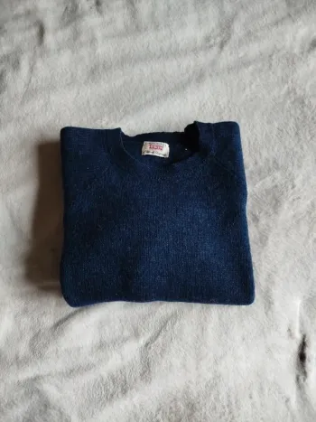 Pull vintage Sisley 100% laine vierge made in Italy