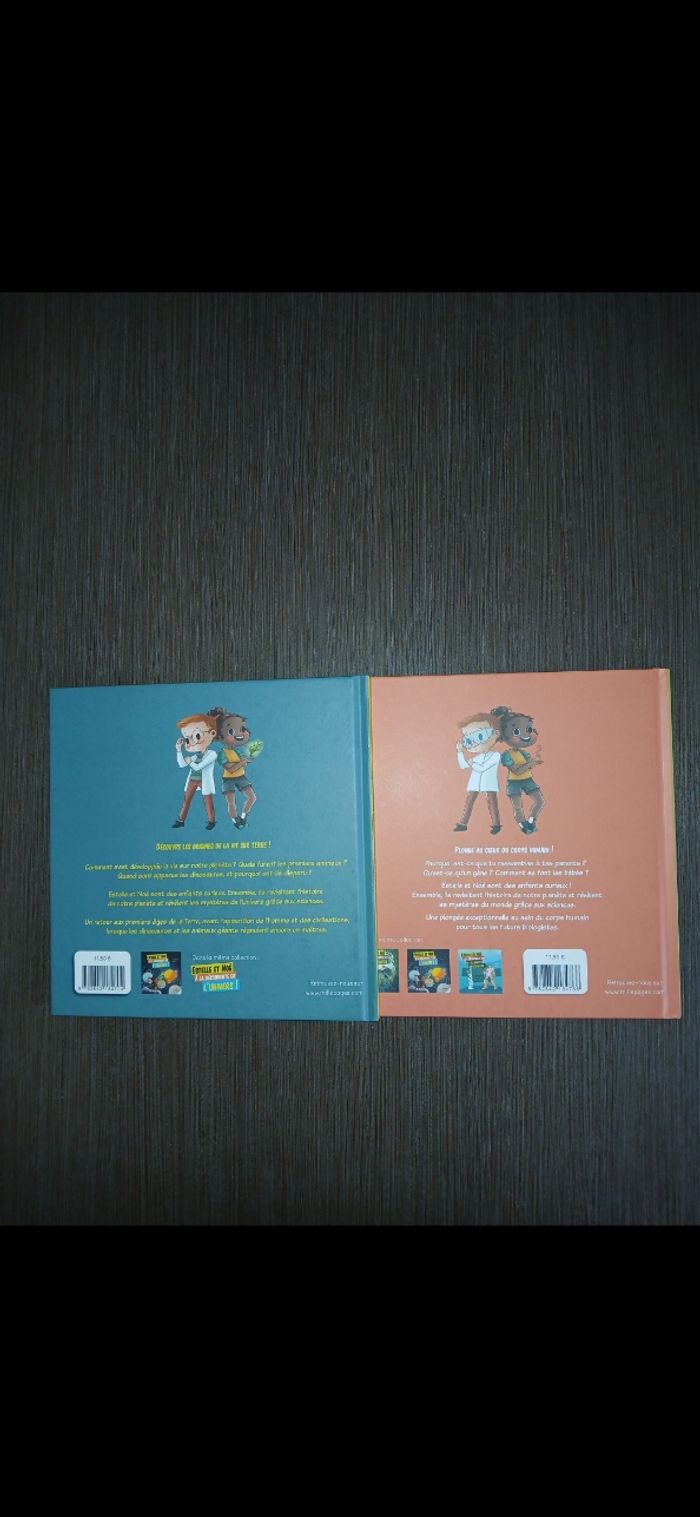 Lot de 2 livres est-elle et noe a la découverte des - photo numéro 2