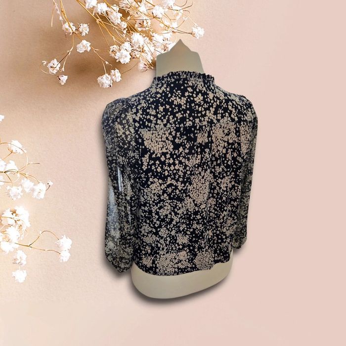 Blouse bleue Gémo - taille S - photo numéro 3