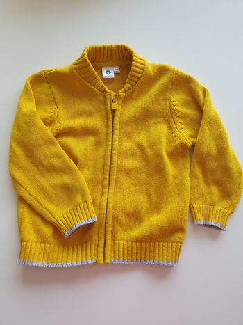 Gilet Z Grain de blé 18 mois