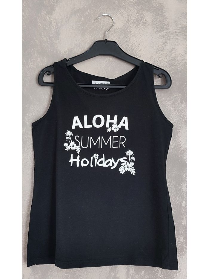 Tee-shirt Aloha Summer Holidays In Extenso 12 ans