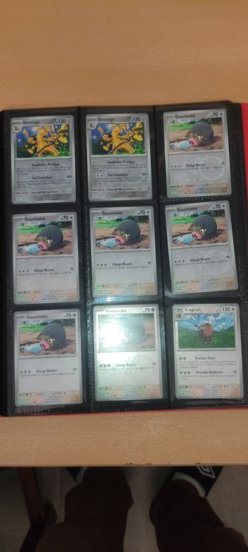 Carte Pokémon reverse FR destiné de paldea