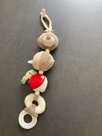Noukies mobile jouet hochet bébé doudou peluche poussette lit enfant