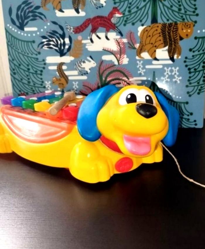 🔴 Fisher Price Vintage Xylophone Petit chien - photo numéro 2