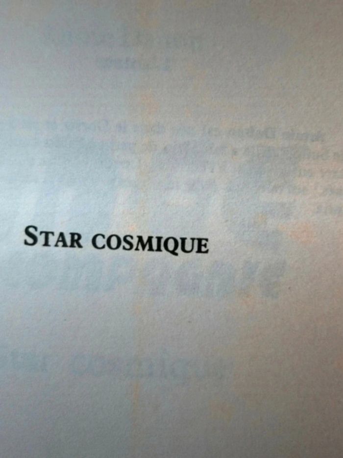 Roman jeunesse collection Ange et compagnie "Star cosmique" d'Annie Dalton - photo numéro 5