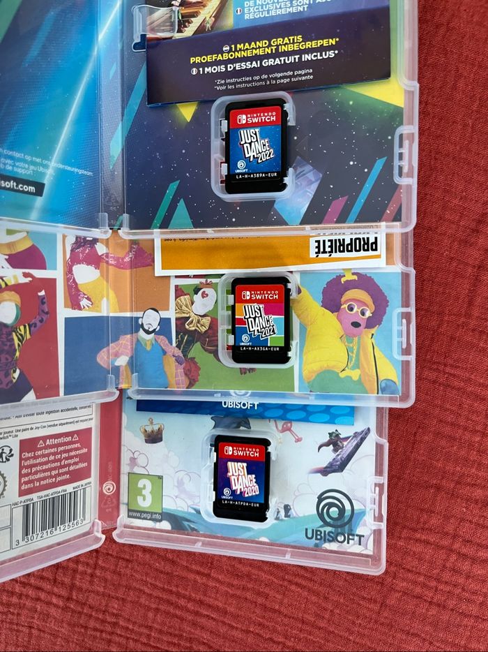 Lot 3 jeux switch just dance - photo numéro 2